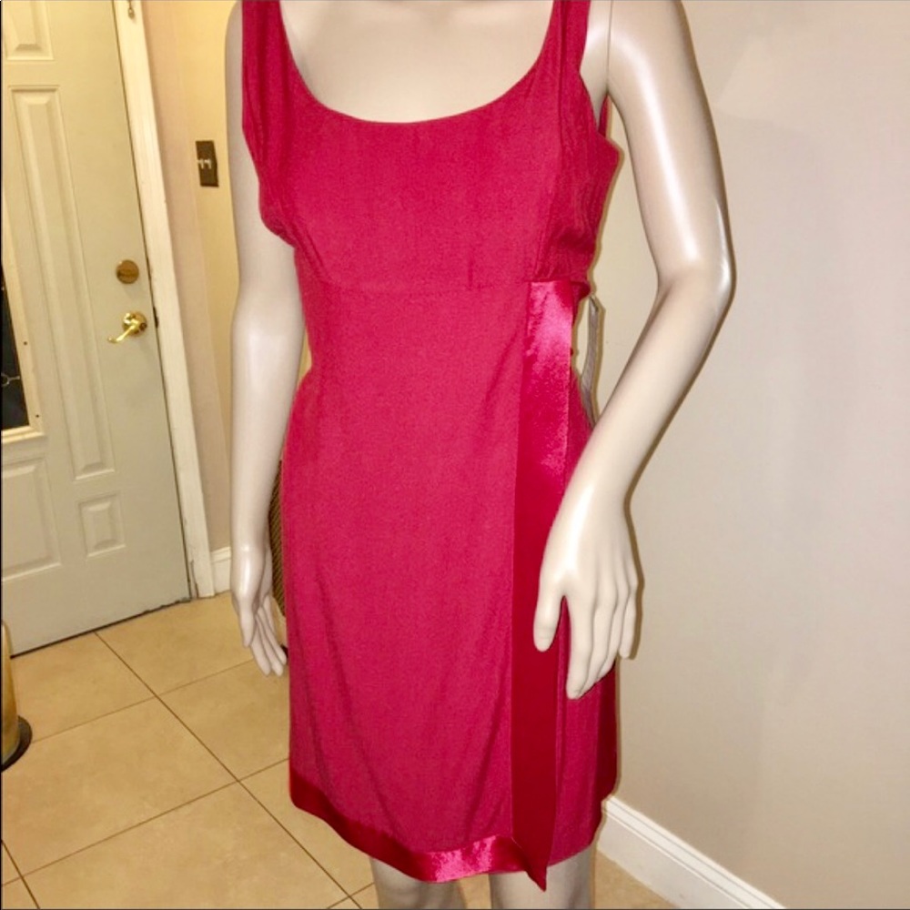 Harlow red cocktail dress